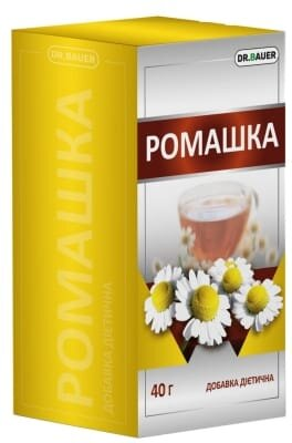 Ромашки квіти Dr. Bauer по 40 г у пач.