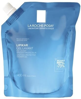 Гель для обличчя та тіла La Roche-Posay Lipikar очищаючий, заспокійливий та захисний, змінний блок, 400 мл