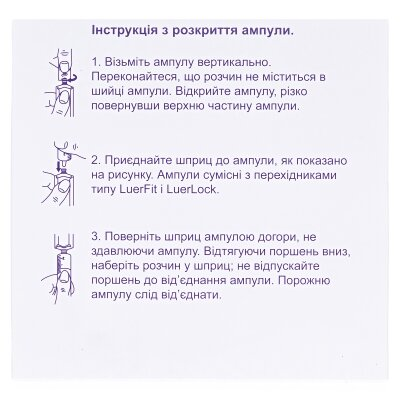 Наропін розчин д/ін. 10 мг/мл по 10 мл №5 в амп.