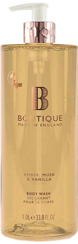Гель для душу Boutique Amber Musk & Vanilla, 1000 мл
