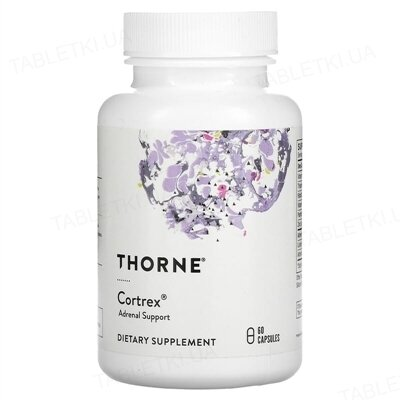 Комплекс для підтримки надниркових залоз Кортрекс Thorne Research Cortrex капсули №60
