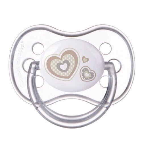 Пустушка латексна Canpol Babies 22/431 Newborn baby кругла 0-6 місяців, 1 шт