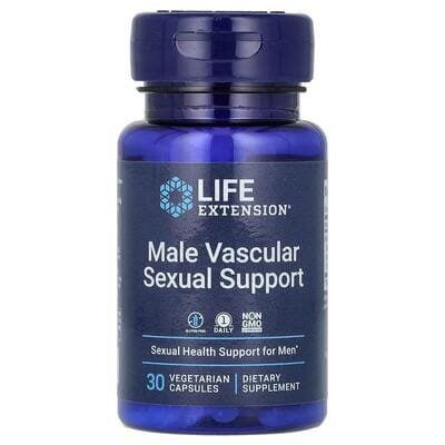 Підтримка судин та статевої функції для чоловіків Life Extension Male Vascular Sexual Support, 30 вегетаріанських капсул