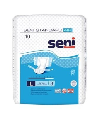Підгузки для дорослих Seni Standard Air large, розмір 3, 10 штук