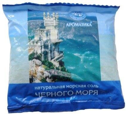 Сіль для ванн Ароматика натуральна морська, 500 г