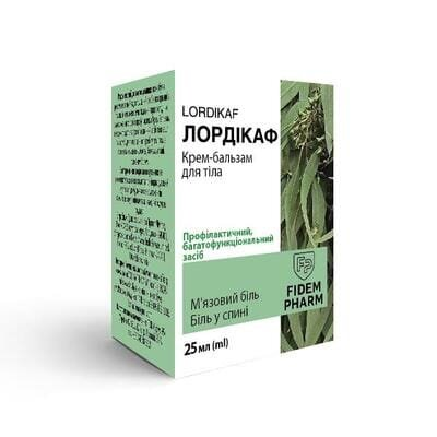 Лордікаф Fidem Pharm крем-бальзам для тіла по 25 мл у банках