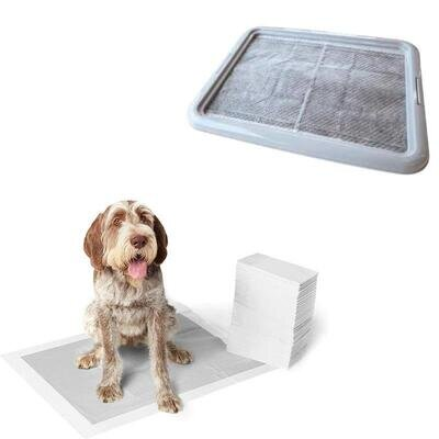Пелюшки одноразові M-Pets Carbon Training з бамбуковим вугіллям для собак, розмір 90х60 см, 30 штук
