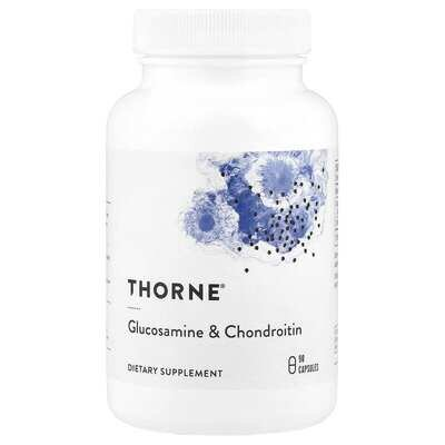 Глюкозамін і хондроїтин Thorne Research Glucosamine & Chondroitin, 90 капсул