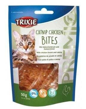 Ласощі для кішок Trixie 42742 Premio Catnip Chicken Bites, 50 г