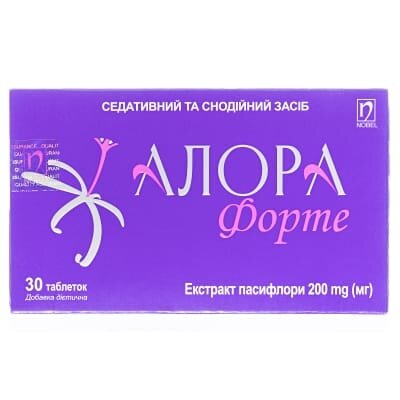 Алора Форте таблетки д/внутр. прим. №30