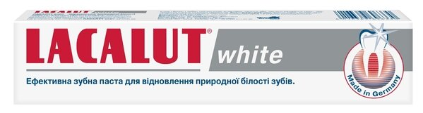 Зубна паста Lacalut White, 50 мл