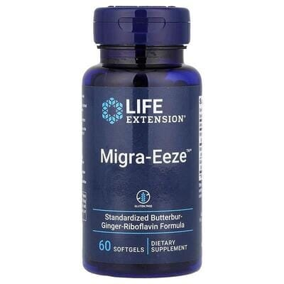 Від головного болю Life Extension Migra-Eeze, 60 капсул
