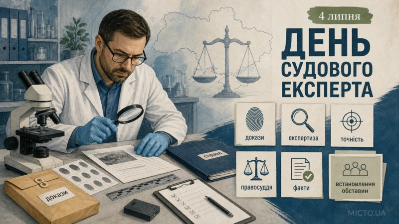 4 липня – День судового експерта України: значення судової експертизи під час війни та у мирний час