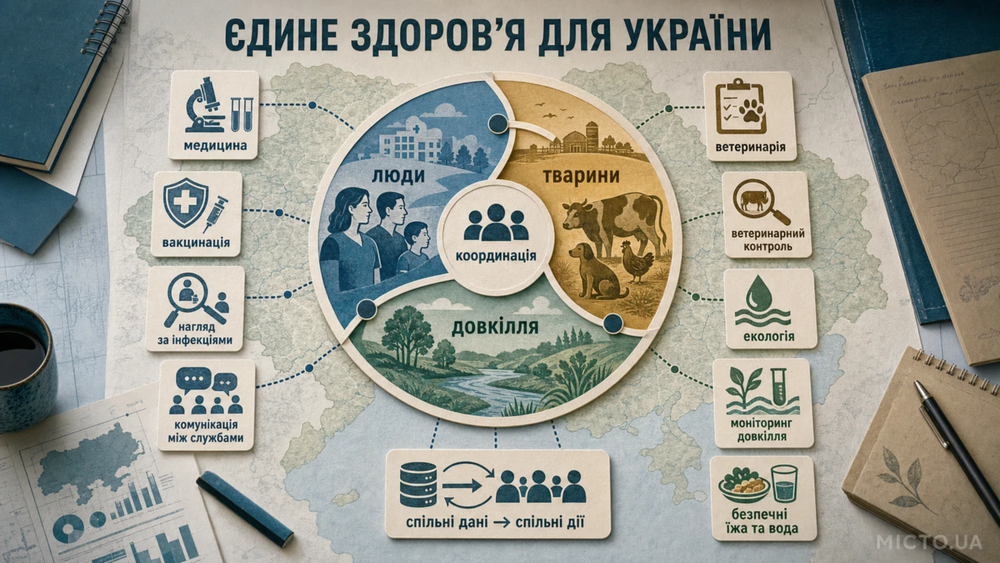 Чому підхід «Єдине здоров'я» є ключовим для України під час війни