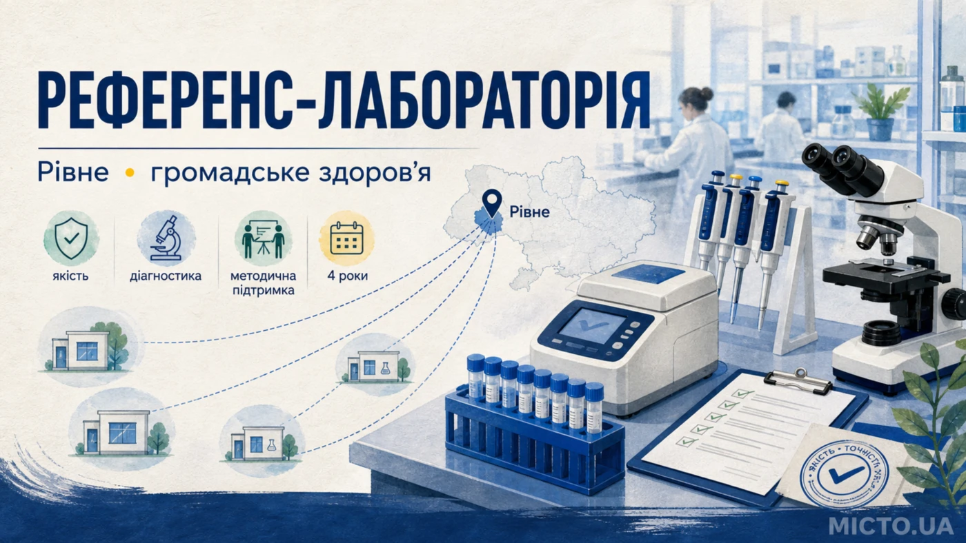 Рівненська лабораторія стала референс-лабораторією системи громадського здоров'я