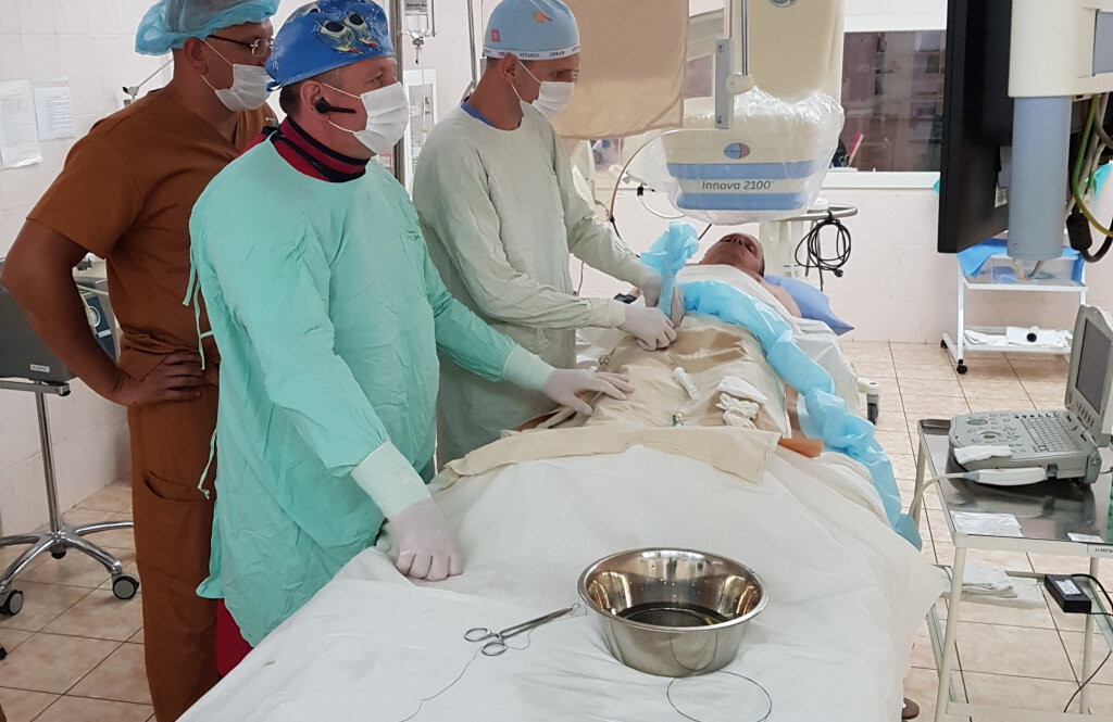 Клініка судинної хірургії, Національний воєнно медичний центр