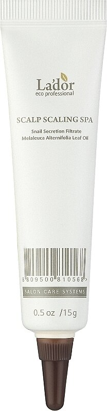 Пілінг для шкіри голови Lador Scalp Scaling Spa Ampoule, 15 мл