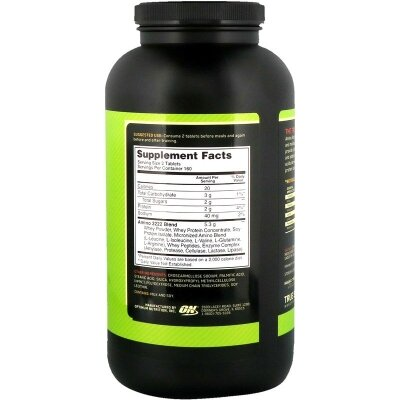 Амінокислота Optimum Nutrition Amino 2222, 320 таблеток