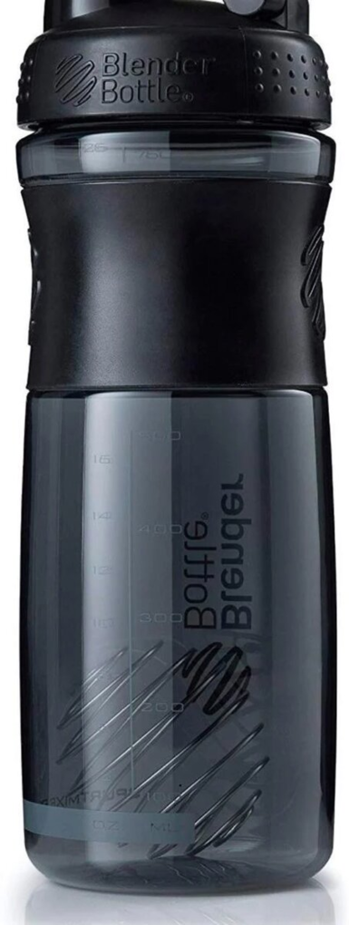 Шейкер-пляшка Blender Bottle SportMixer Black, 820 мл