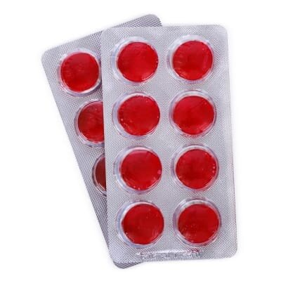 Евкалор Baum Pharm льодяники зі смаком чорної смородини №16 (8х2)