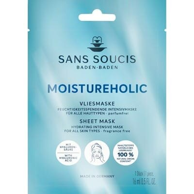 Маска тканинна Sans Soucis Moistureholic зволожувальна, 16 мл