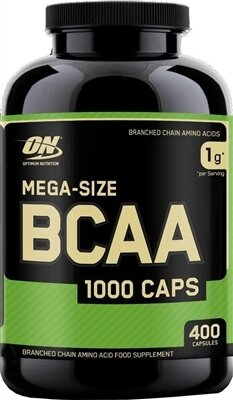 Амінокислота Optimum Nutrition BCAA 1000 Mega-Size, 400 капсул
