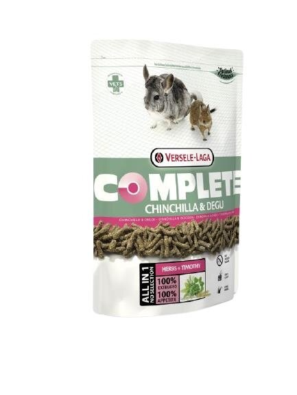 Корм для шиншил та дегу Versele-Laga Complete Chinchilla&Degu гранульований, 500 г