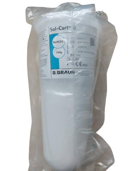 Набір B.Braun Sol-Cart для приготування концентрату для гемодіалізу, 760 г