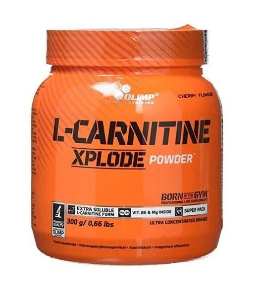 Жироспалювач Olimp L-Carnitine Xplode powder вишня, 300 г