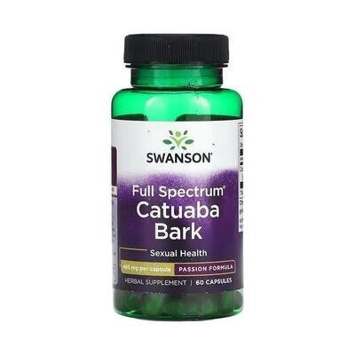 Кора катуаби Swanson Full Spectrum Catuaba Bark, 60 капсул