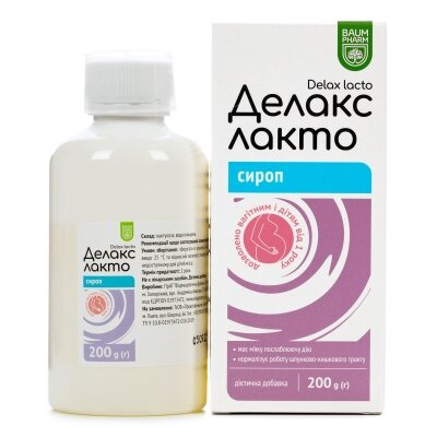 Делакс Лакто Baum Pharm сироп по 200 мл у флак.