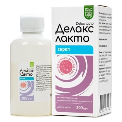Делакс Лакто Baum Pharm сироп по 200 мл у флак.