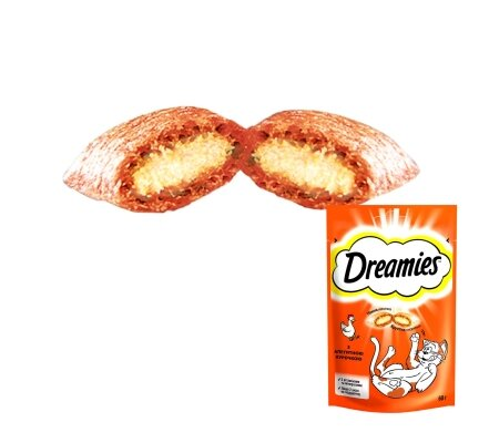 Ласощі для кішок Dreamies з куркою, 60 г