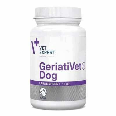 Вітамінно-мінеральна добавка VetExpert GeriatiVet Large Breed для старіючих собак великих порід, 45 таблеток