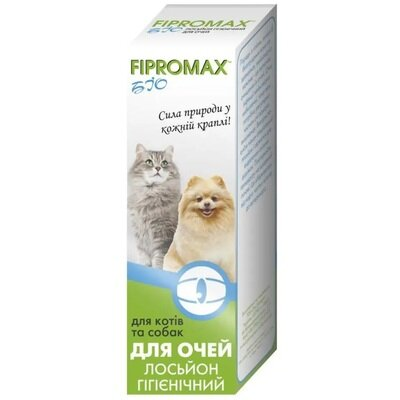 Лосьйон-спрей Fipromax БІО для очей котів та собак гігієнічний, 30 мл