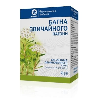 Багна звичайного пагони по 50 г у пач. з внут. пак.