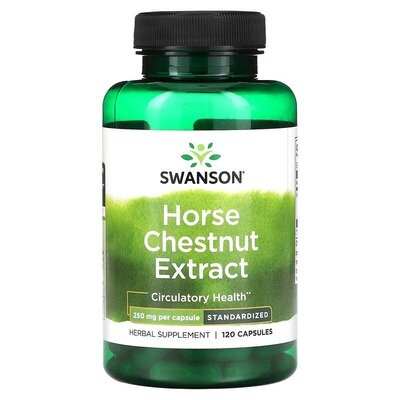 Кінський каштан екстракт Swanson Horse Chestnut Extract капсули по 250 мг №120