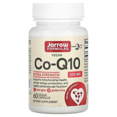 Коензим Q10 Jarrow Formulas Co-Q10 200 мг, 60 капсул