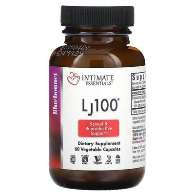 Комплекс Сексуальна та репродуктивна підтримка Bluebonnet Nutrition Intimate Essentials Lj100, 60 рослинних капсул
