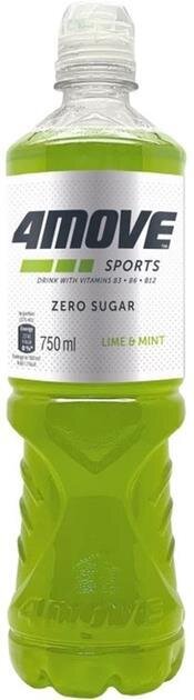 Ізотонік 4Move Isotonic Sports Drink м'ята і лайм, без цукру, 750 мл