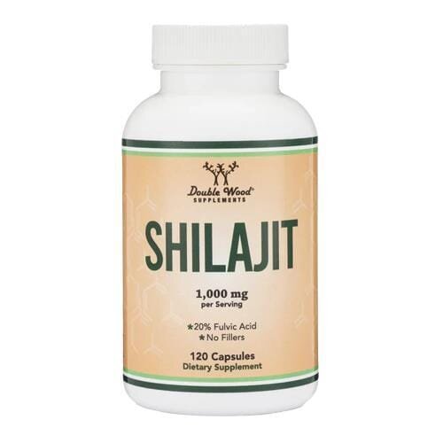 Мумійо Double Wood Shilajit Resin 1000 мг, 120 капсул