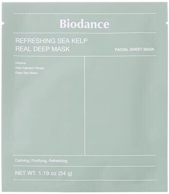 Маска для обличчя Biodance Refreshing Sea Kelp з Морською ламінарією, 19 г