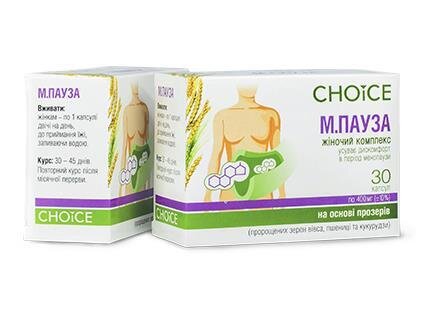 М.пауза Choice Phyto капсули №30
