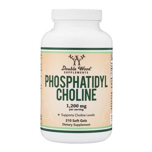 Фосфатидилхоліновий комплекс Double Wood Phosphatidylcholine Complex 1200 мг, 210 гелевих капсул