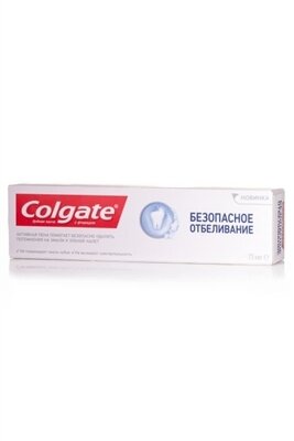 Зубна паста Colgate Безпечне відбілювання, 75 мл