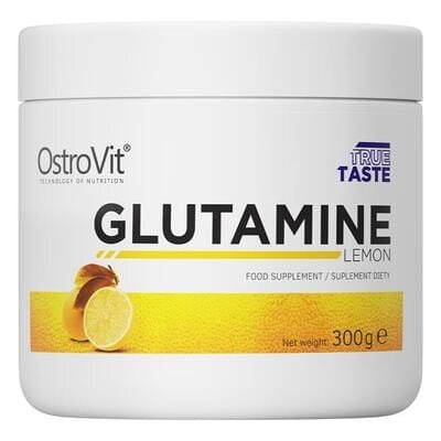Амінокислоти OstroVit L-Glutamine смак лимон, 300 г
