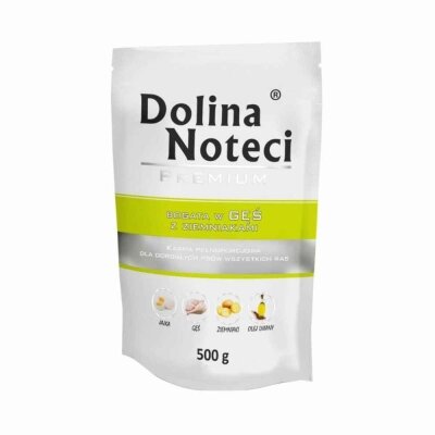 Консерва для собак Dolina Noteci Premium Гусок з картоплею, 500 г