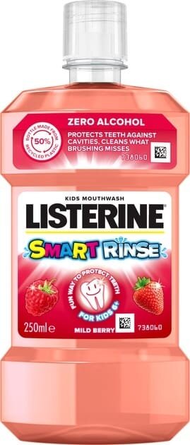 Ополіскувач для порожнини рота Listerine Smart Rinse дитячий, 250 мл