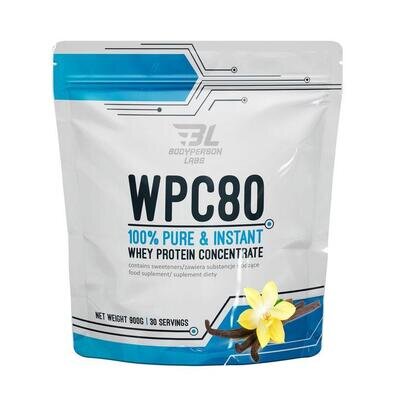Протеїн Bodyperson Labs WPC80 ваніль, 900 г