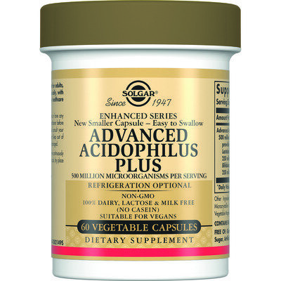 Ацидофілус плюс Solgar Advanced Acidophilus Plus вег. капсули №60